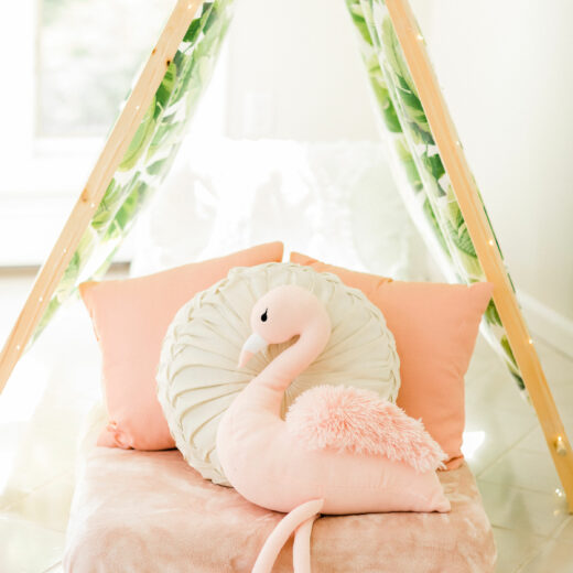 Flamingle Pillow